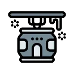 Cable Car Holiday Vacation Winter SVG Icon
